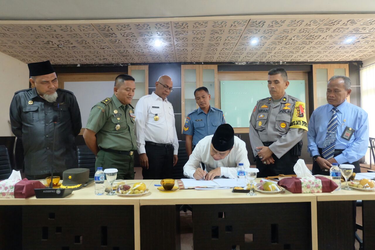 Pemkab Inhil Dan Forkopimda Nyatakan Sikap Bersama